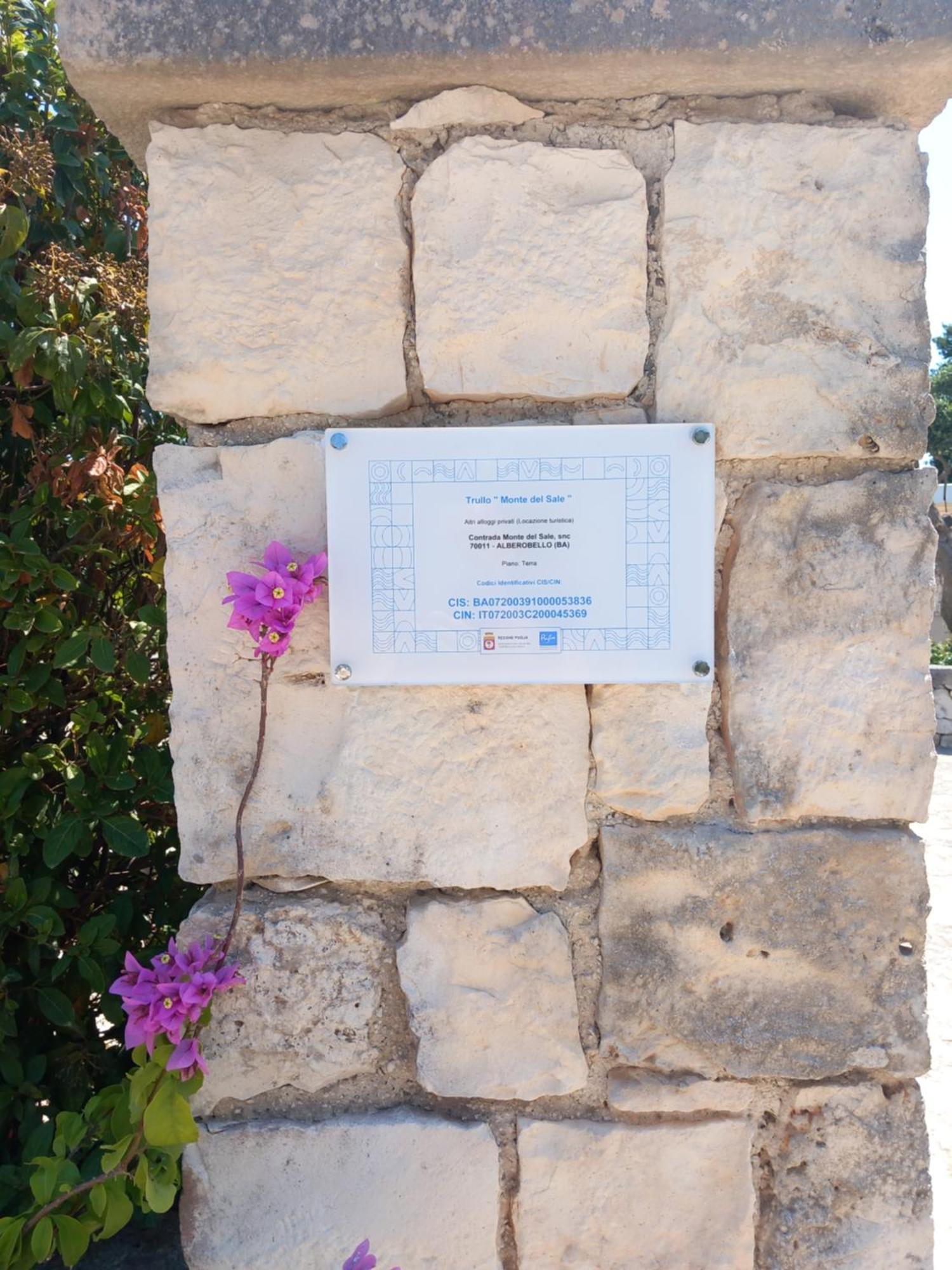 Trullo Monte Del Sale Pension Alberobello Buitenkant foto